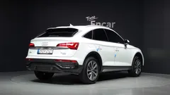 2022 Audi Q5 40 TDI Quattro Sportback, белый — фото 2