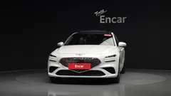 2023 Genesis G70 Gasoline 2.0T 4WD, белый — фото 3