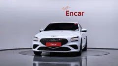 2022 Genesis G70 Gasoline 2.0T 2WD, белый — фото 3