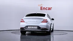 2022 Genesis G70 Gasoline 2.0T 2WD, белый — фото 4