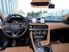 2023 Genesis G70 Gasoline 2.0T 2WD, синий — фото 7