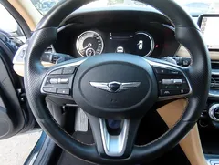 2023 Genesis G70 Gasoline 2.0T 2WD, синий — фото 8