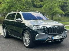 2022 Mercedes-Benz GLS-Class Maybach GLS600 4MATIC Manufakur, синий — фото 1
