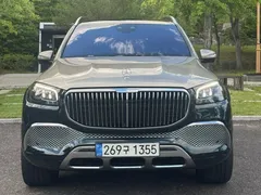 2022 Mercedes-Benz GLS-Class Maybach GLS600 4MATIC Manufakur, синий — фото 2