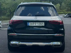 2022 Mercedes-Benz GLS-Class Maybach GLS600 4MATIC Manufakur, синий — фото 3