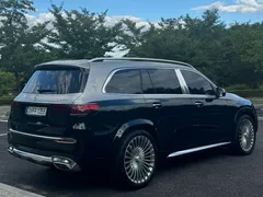 2022 Mercedes-Benz GLS-Class Maybach GLS600 4MATIC Manufakur, синий — фото 8