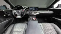 2021 Lexus LS 3.5 Luxury AWD, серый — фото 14