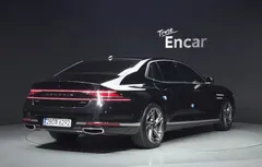2023 Genesis G90 Gasoline 3.5 Turbo AWD, чёрный — фото 2