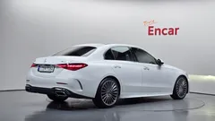 2023 Mercedes-Benz C-Class C300 4MATIC AMG Line, белый — фото 2