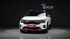 2024 Kia Seltos Gasoline 1.6 Turbo 2WD, белый — фото 3