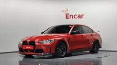 2023 BMW M3 M3 Sedan Competition M xDrive, красный — фото 1