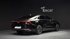 2022 Kia K8 Noblesse, чёрный — фото 2