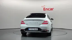 2021 Genesis G70 Gasoline 3.3T 4WD, белый — фото 4
