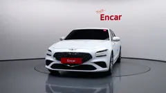 2023 Genesis G70 Gasoline 2.0T 2WD, белый — фото 3