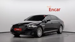 2021 Genesis G90 3.3 T AWD, чёрный — фото 1