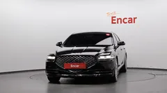 2021 Genesis G90 3.3 T AWD, чёрный — фото 3