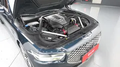 2021 Genesis G90 5.0 AWD, синий — фото 6