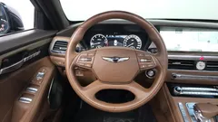 2021 Genesis G90 5.0 AWD, синий — фото 17