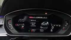 2021 Audi A8 60 TFSI Quattro LWB, синий — фото 8