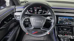 2021 Audi A8 60 TFSI Quattro LWB, синий — фото 13