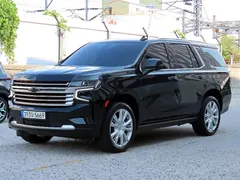 2022 ChevroletGMDaewoo Tahoe 6.2 Dark Knight 4WD, чёрный — фото 12