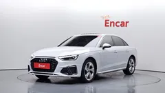 2021 Audi A4 40 TFSI Premium, белый — фото 1