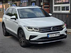 2022 Volkswagen Tiguan 2.0 TDI Prestige, белый — фото 2