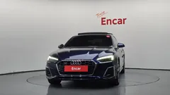 2021 Audi A5 40 TDI Quattro Premium Sportback, синий — фото 3