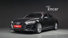 2021 Audi A7 45 TDI Quattro Premium, чёрный — фото 1