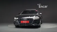 2021 Audi A7 45 TDI Quattro Premium, чёрный — фото 3