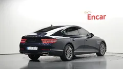 2022 Genesis G80 Gasoline 2.5 Turbo AWD, синий — фото 2