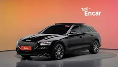 2023 Genesis G70 Gasoline 2.0T 4WD, чёрный — фото 1