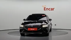 2023 Genesis G70 Gasoline 2.0T 4WD, чёрный — фото 3