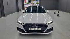 2021 Audi A7 45 TDI Quattro Premium, белый — фото 3