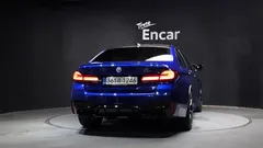 2022 BMW M5 M5 Sedan Competition, синий — фото 4