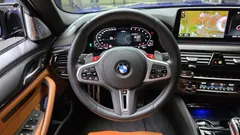 2022 BMW M5 M5 Sedan Competition, синий — фото 13
