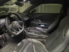 2021 Audi R8 5.2 V10 Performance Spyder, чёрный — фото 6