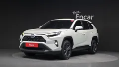 2022 Toyota RAV4 2.5 2WD Hybrid, белый — фото 1