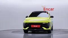 2023 Hyundai Kona Gasoline 1.6 Turbo 2WD, 연두색 — фото 3