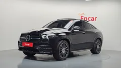 2022 Mercedes-Benz GLE-Class GLE400d 4MATIC Coupe, чёрный — фото 1