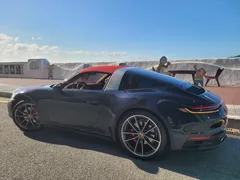 2023 Porsche 911 Targa 4, чёрный — фото 2