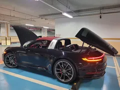 2023 Porsche 911 Targa 4, чёрный — фото 7