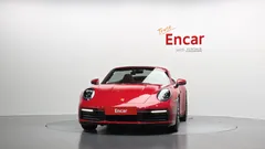 2022 Porsche 911 Carrera 4 Cabriolet, красный — фото 3