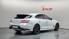 2023 Genesis G70 Gasoline 2.0T 2WD, белый — фото 2