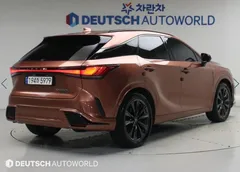 2023 Lexus RX F-Sport, оранжевый — фото 2