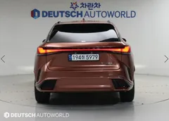 2023 Lexus RX F-Sport, оранжевый — фото 4