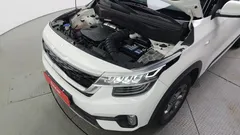 2023 Kia Seltos Gasoline 1.6 Turbo 2WD, белый — фото 6