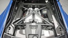 2021 Audi R8 5.2 V10 Performance Coupe, синий — фото 6
