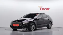 2023 Genesis G70 Gasoline 2.0T 4WD, чёрный — фото 1