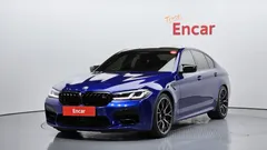 2021 BMW M5 M5 Sedan Competition, синий — фото 1